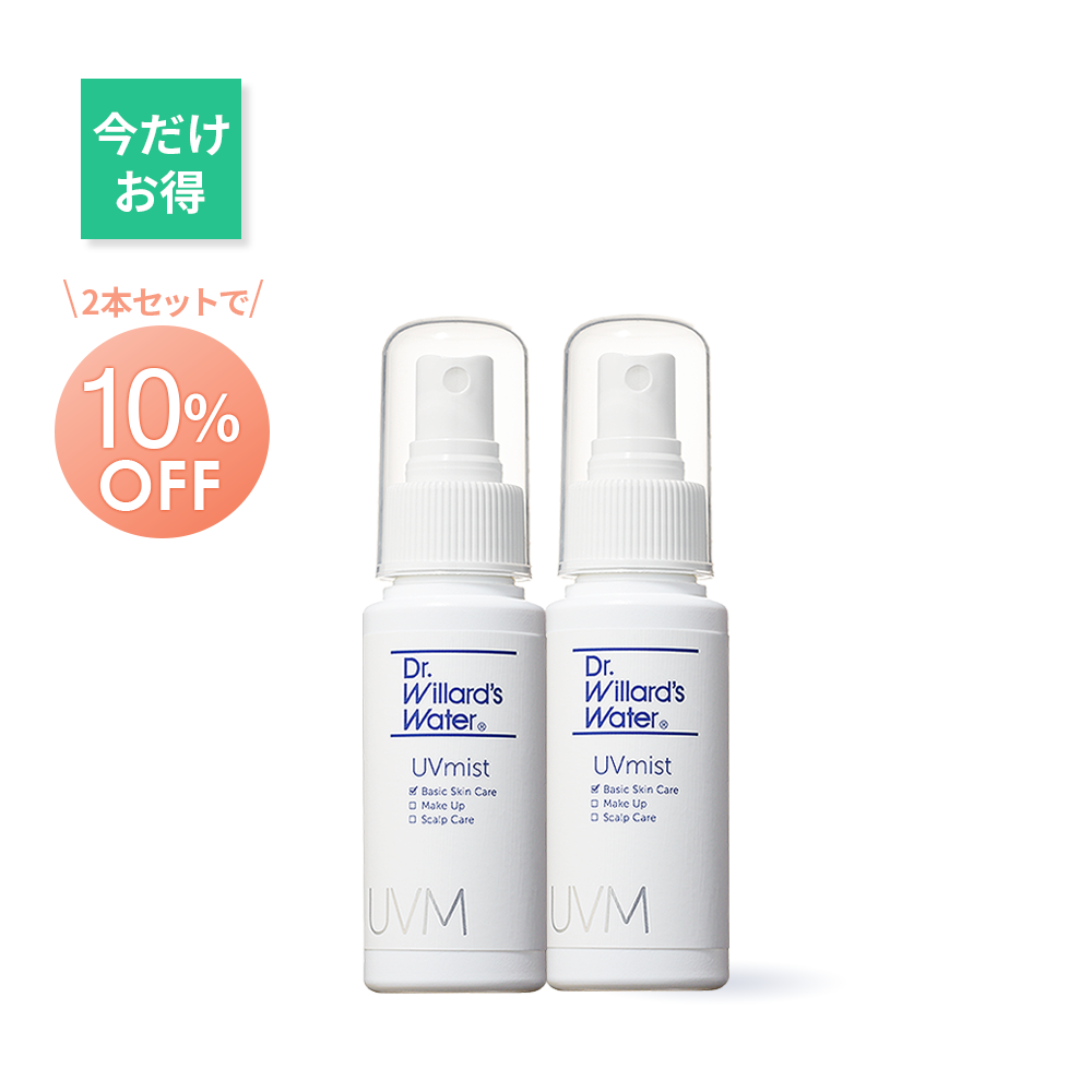 【2個セット】Dr.ウィラード・UVミスト 60mL (SPF30 PA+++)