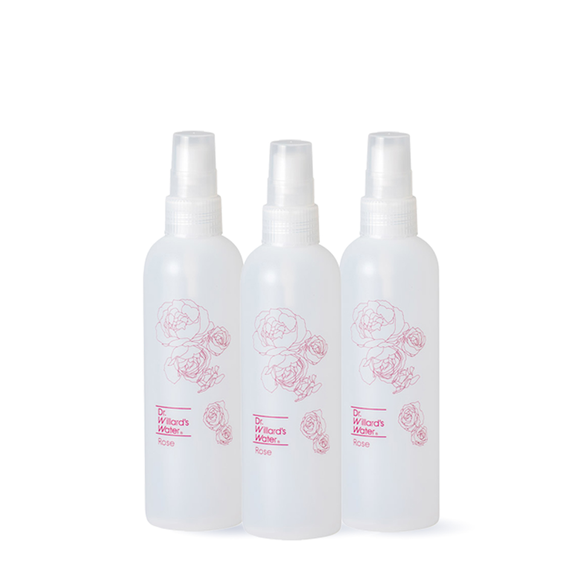 【3本セット】Dr.ウィラード・ローズウォーター 220mL