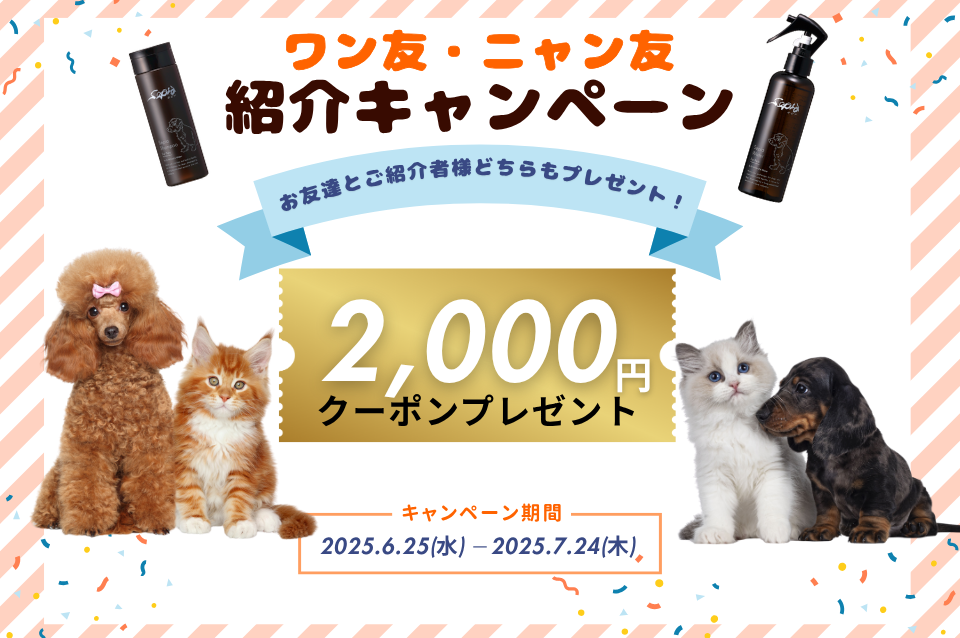 ワン友・ニャン友紹介キャンペーン