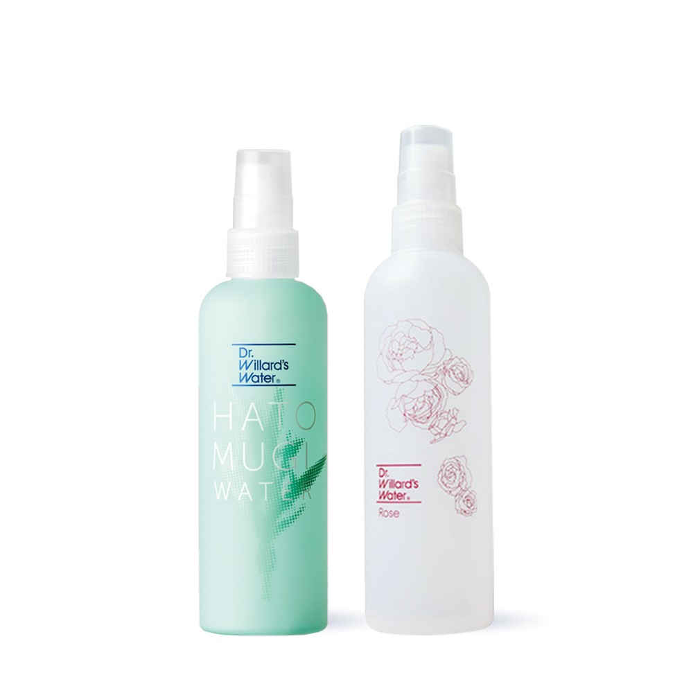 ハトムギウォーター 200mL+ローズウォーター 220mL