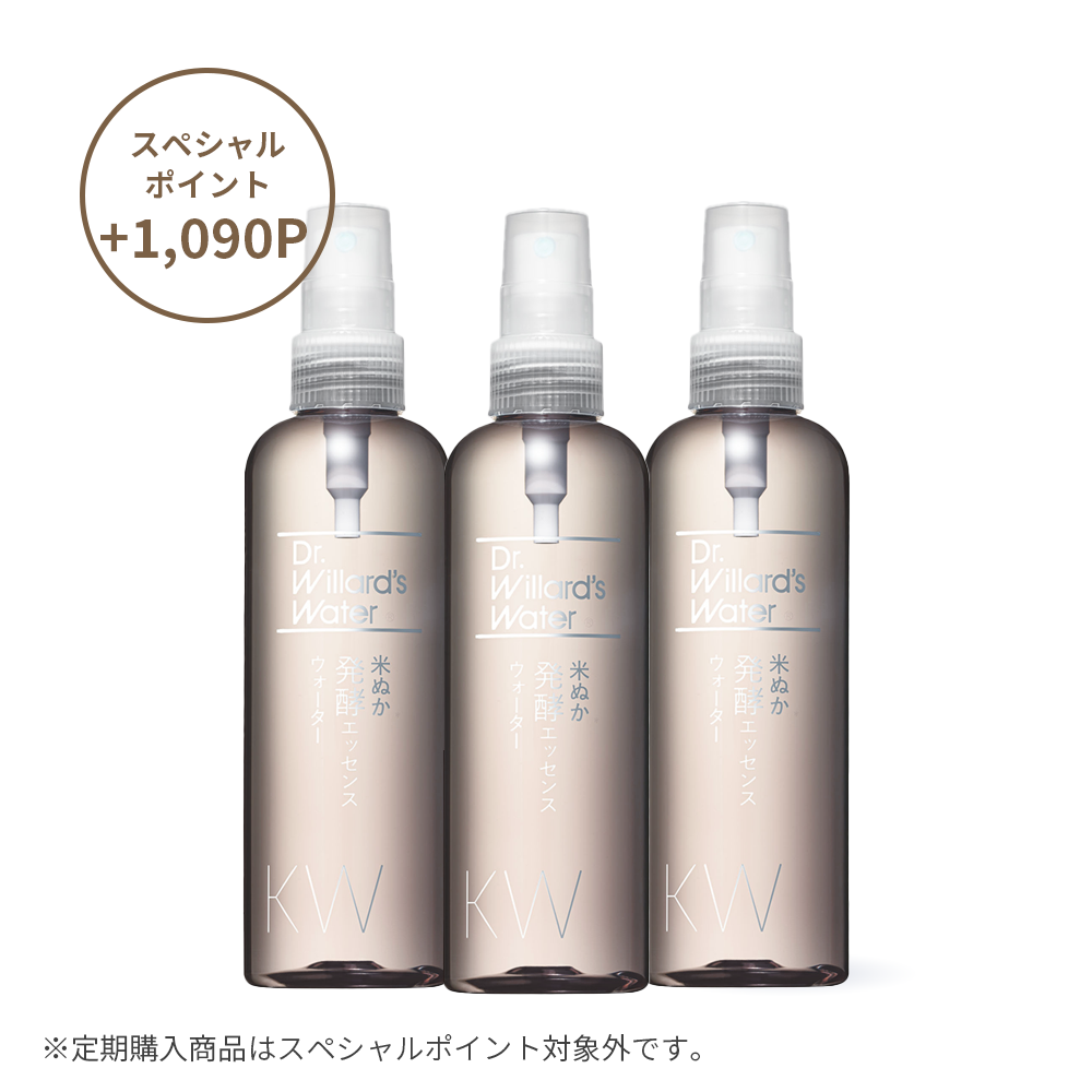 【3本セット】Dr.ウィラード・米ぬか発酵エッセンスウォーター 200ｍL