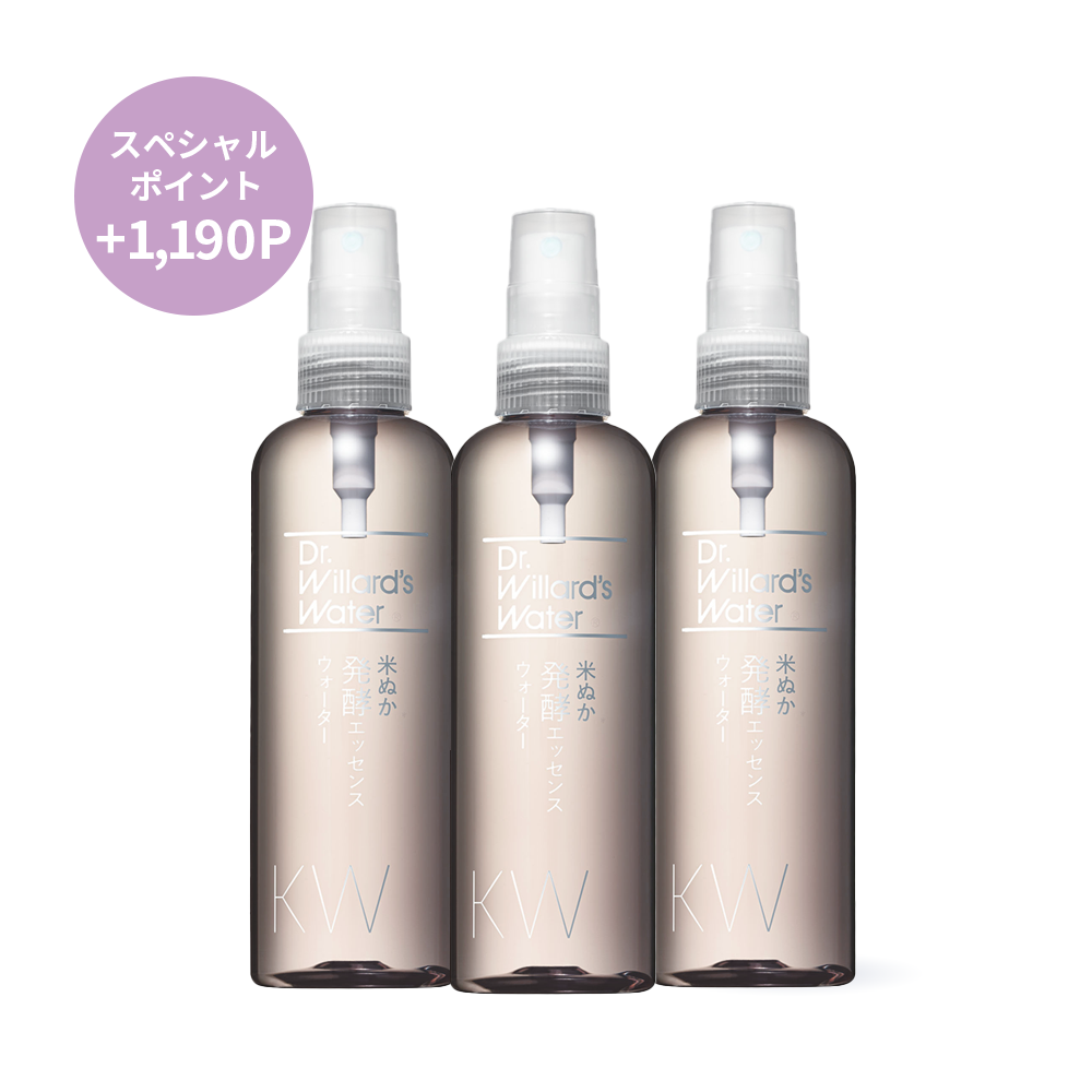 【3本セット】Dr.ウィラード・米ぬか発酵エッセンスウォーター 200ｍL
