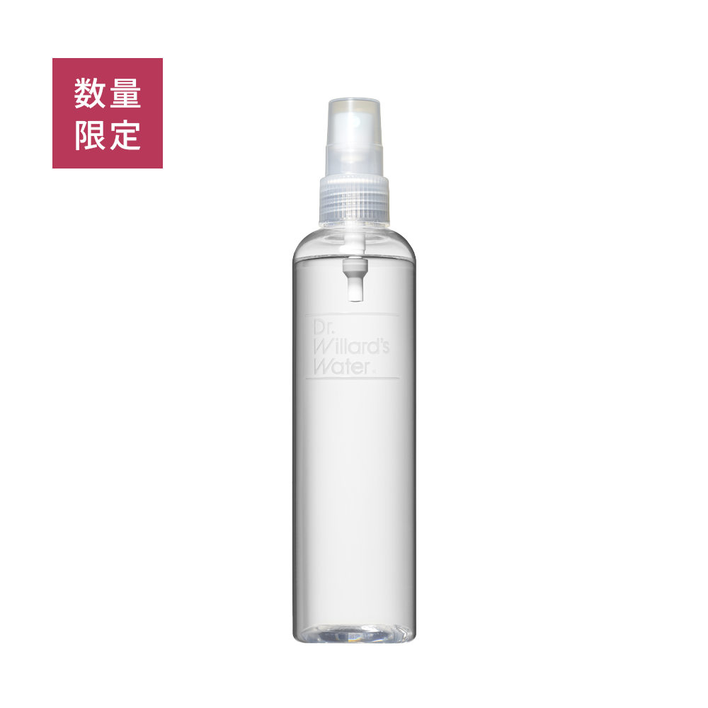 【25ｍL増量】Dr.ウィラード・ウォーター245mL 限定クリアボトル