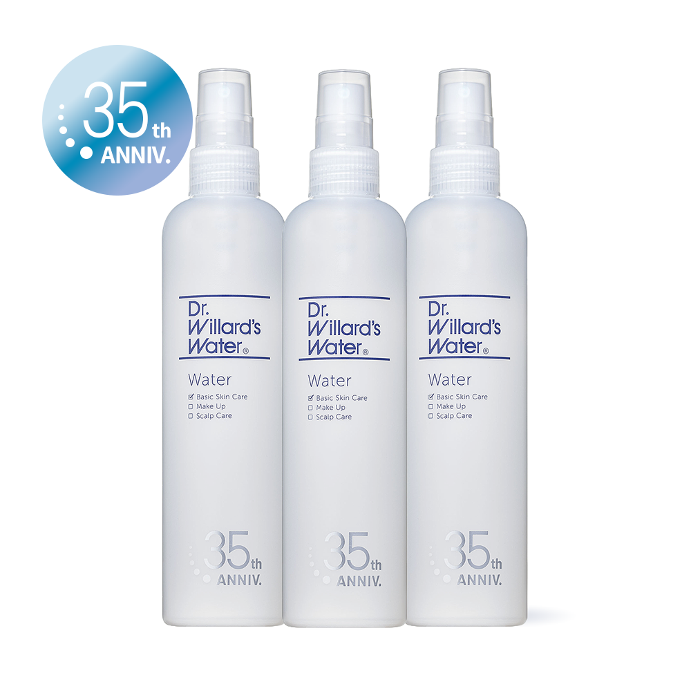 【3本セット】Dr.ウィラード・ウォーター 250mL<35th記念ボトル>
