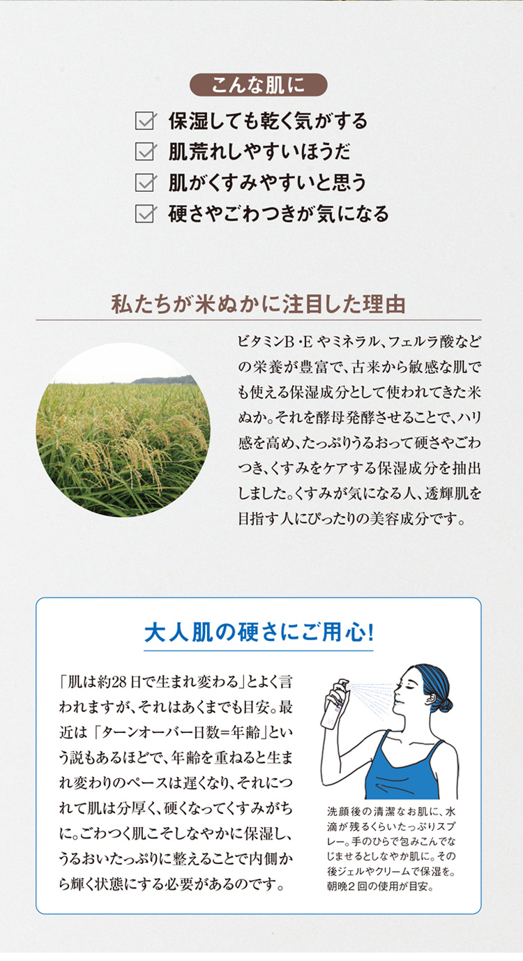 米ぬかウォーター